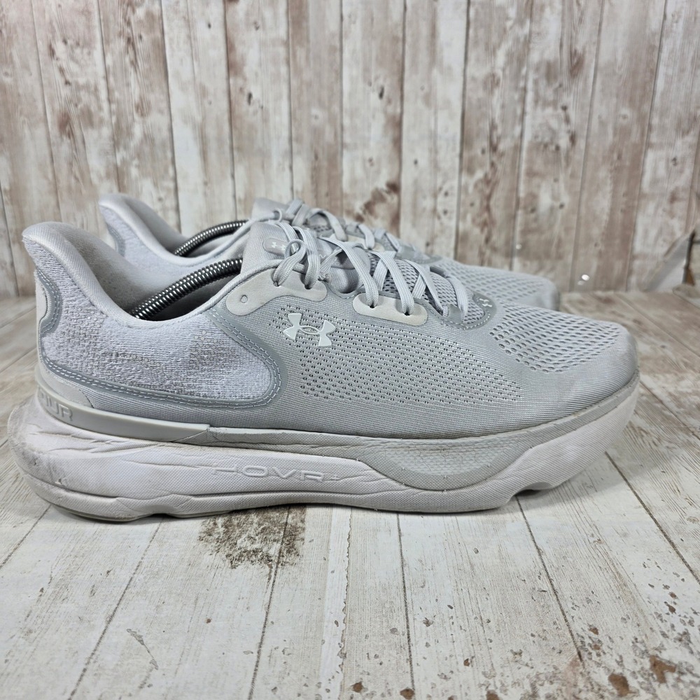 Under Armour HOVR Infinite 5 Mens‎ Running Shoes Grey 3028168-014 Size 13